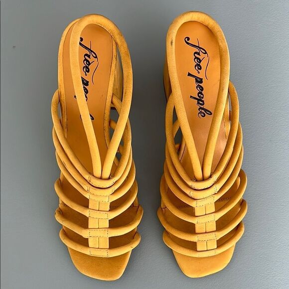 Free People Colette Cinched Strappy Sandals Size 41 - Picture 3 of 13